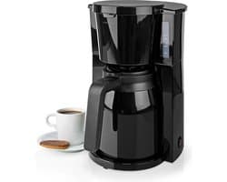 Nedis Koffiezetapparaat – Filterkoffie – 1,0 L – 10 Kopjes – Druppelstop – Zwart