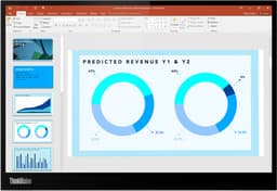 Lenovo ThinkVision M14d LED display 35,6 cm (14") 2240 x 1400 Pixels 2.2K Zwart — thumbnail 1