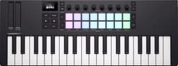 Novation Launchkey Mini 37 MK4 - Compacte MIDI Keyboard Controller - 37 Mini-Toetsen - 16 FSR Pads - OLED Display - USB-C — thumbnail 1