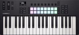 Novation Launchkey 37 MK4 - MIDI Keyboard Controller - 37 Toetsen - 16 FSR Pads met Polyfone Aftertouch - OLED Display - USB — thumbnail 1