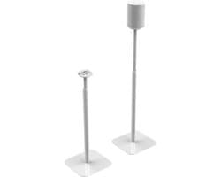 Flexson 10391485 speaker steun Vloer Acrylonitrielbutadieenstyreen (ABS), Staal Wit