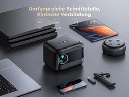Equivera Mini Beamer - Draagbare Beamer - Beamer - Mini Beamer Projector - Projector - Mini Projector — thumbnail 5
