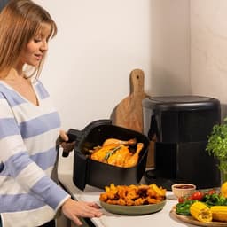 Cecotec Airfryer XL - 6 liter - 12 Kookprogramma's - Touch Screen - 1700 Watt - Modern en Compact Design - Heteluchtfriteuse - Cecofry Bombastik 6000 — thumbnail 4