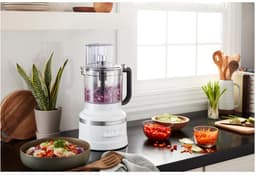 KitchenAid 5KFP1318EWH keukenmachine 500 W 3,1 l Roestvrijstaal, Transparant, Wit — thumbnail 5
