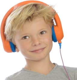 KidsCover Safe 'n Sound Kinder koptelefoon Oranje - Hoofdtelefoon met Volumebegrenzing - Bekend van school - Voor peuter & kind — thumbnail 9