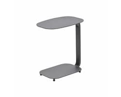 Lucca laptop tafel - 45x30xH51cm - carbon black