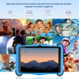 CLGP® Kindertablet Vanaf 3 Jaar - Tablet Kinderen - 64GB - 7 Inch — thumbnail 5