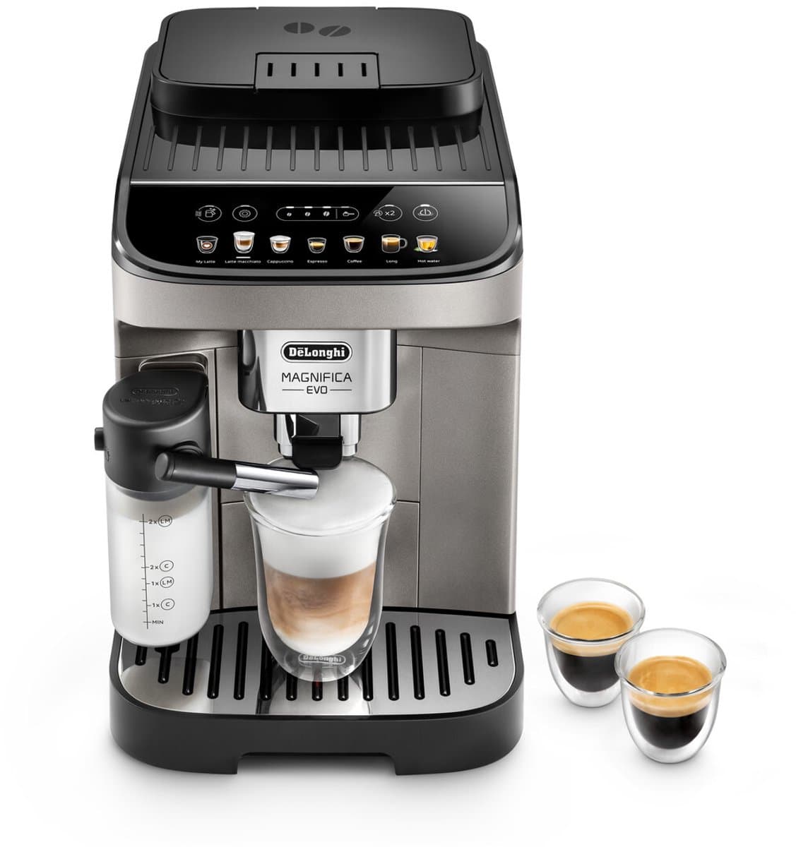 De'Longhi ECAM290.81.TB Magnifica EVO - Volautomatische espressomachine - Titanium Black — afbeelding 1