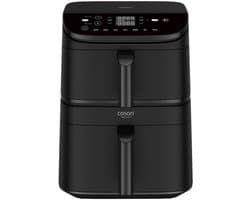 Cosori TurboTower – Dubbele Airfryer XXL – 10.8L – 2 Manden Apart Instelbaar – 7 Programma’s