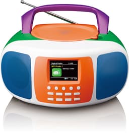 Lenco Radio SCD-861KIDS - Draagbare DAB en FM radio met Bluetooth - CD-speler - Vrolijk ontwerp — thumbnail 5