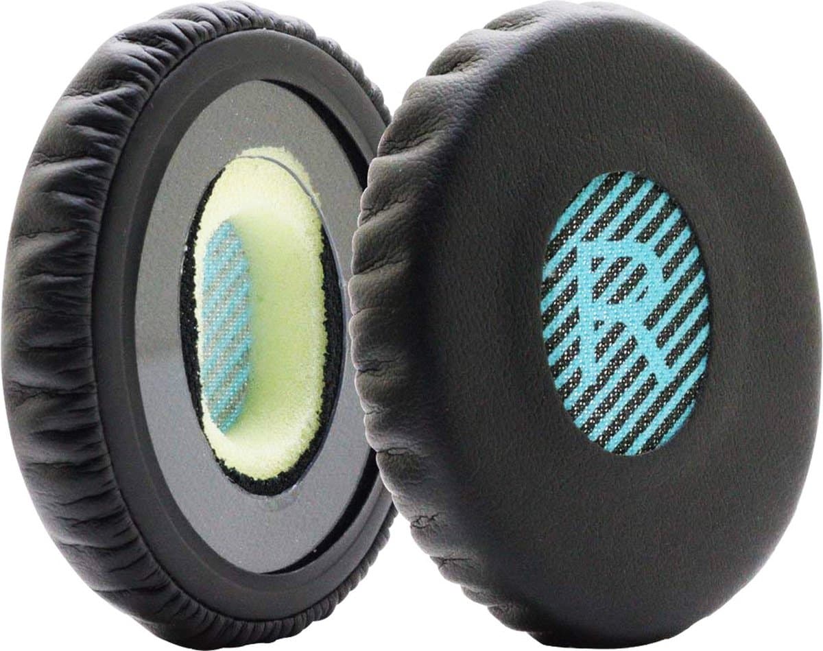MMOBIEL Oorkussens Earpads geschikt voor: Bose On Ear OE/OE2/OE2i (ZWART/BLAUW) Koptelefoon — afbeelding 1