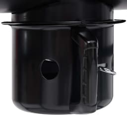 vidaXL Barbecuevat met wielen en schappen 115x85x95 cm staal zwart — thumbnail 3