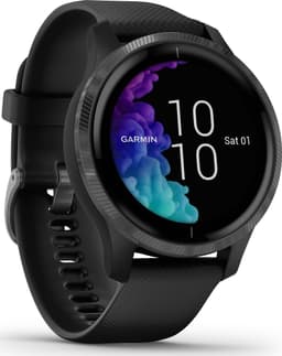 Garmin VENU Health Smartwatch - Amoled touchscreen - Stappenteller - 5 dagen batterij - Zwart/Gunmetal — thumbnail 14
