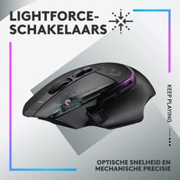 Logitech G502 X Plus - Draadloze Gaming Muis - Rechtshandig - Optisch - RGB - Zwart — thumbnail 9