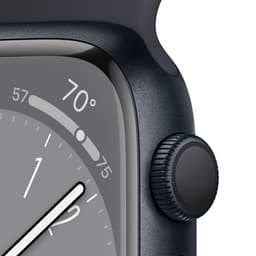 Apple Watch Series 8 - 4G - 41mm - Middernacht Aluminium — thumbnail 4
