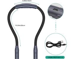 Oplaadbare LED Boekenlamp - Verstelbare Helderheid - Draagbaar en Flexibel - Langdurige Batterijduur