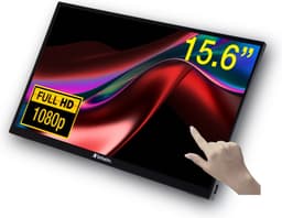 Touch Screen Monitor Verbatim PMT-15 Black IPS LCD 15,6" — thumbnail 1