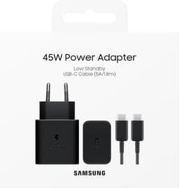 Samsung - Efficiency Adapter - 45W - USB-C - 1.8 Meter - Zwart — thumbnail 11