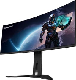 Gigabyte MO34WQC2 34" OLED WQHD curved gamingmonitor - 3440 x 1440, 240 Hz, 0,03 ms, KVM, 250 cd/m², FreeSync Premium Pro, DisplayHDR True Black 400, HDMI 2.1, DisplayPort 1.4 — thumbnail 5