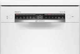 Bosch Serie 4 SPS4HMW49E, Vrijstaand, Slimline (45 cm), Wit, Zwart, Knoppen, 1,65 m — thumbnail 4