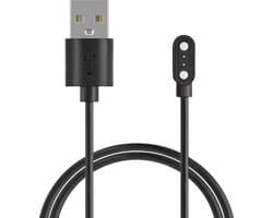 kwmobile USB-oplaadkabel geschikt voor Blackview X1 (Number B00101) / X2 Smartwatch kabel - Laadkabel voor smartwatch - in zwart