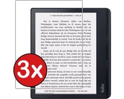 Screenprotector - 3 Stuks - Geschikt voor Kobo Sage - Extra Sterk - Beschermglas - Gehard Glas - Tempered Glass - Screen Protector