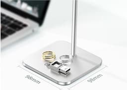 Ugreen Headset Stand - voor Bureau - Aluminium - Koptelefoon Houder - Zilver — thumbnail 2