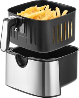 Swiss Pro+ - Airfryer 10L XXXL - Zwart - SP-AF10L - Intelligente Heteluchtfriteuse Digitaal- 10L - XXXL - New Model 2026 - Touchscreen - TURBO Opwarmen - Piano Black - zwart - 10 liter — thumbnail 9
