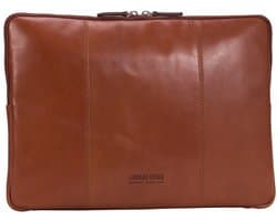 Leonhard Heyden Cambridge laptop sleeve S 13 inch - Cognac