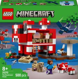 Lego Minecraft 21270 Het Mooshroom Huis Bouwstenen — thumbnail 1