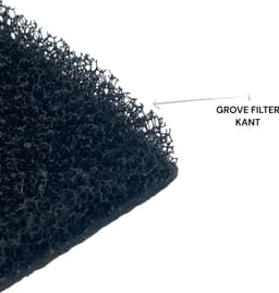 Fixem® - Foam filter droger - Pluizen filter - Droger filter - geschikt voor Whirlpool Bauknecht - 2stuks - ( 4 gaatjes) - 481010345281, 481010716911 — thumbnail 5