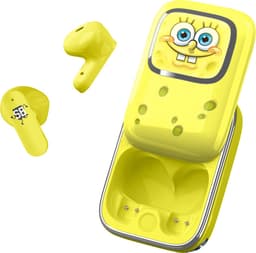 Sponge Bob - draadloze oordopjes - schuifdisplay met LED verlichting - met oplaadcase - touch control - lange batterijduur — thumbnail 1