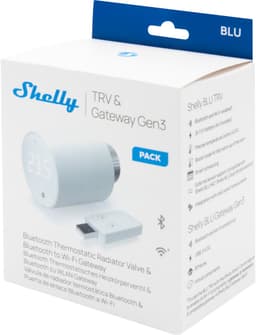 Shelly BLU TRV + Blue Gateway Gen3 thermostaat — thumbnail 3