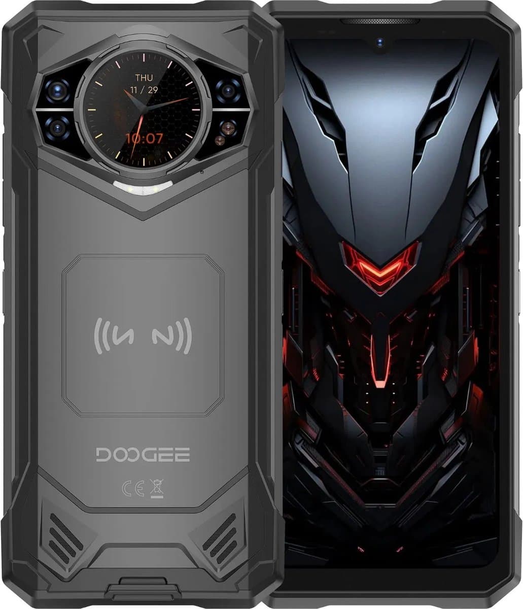 DOOGEE S200X Rugged Smartphone - 6.72” FHD+ 120Hz, 100MP AI Camera, 10100mAh, Android 14, 32GB RAM + 512GB ROM, NFC & WiFi6 - Robuuste smartphone — afbeelding 1