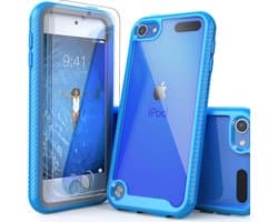 Schokbestendige Hybride Hoes met 2 HD Screenprotectors voor MP3 Speler 5/6/7e Generatie