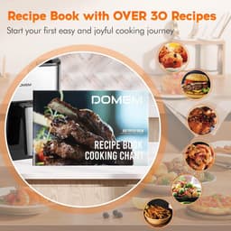 Heteluchtfriteuse 8-in-1 met Grote Oven en Vooraf Ingestelde Functies — thumbnail 7