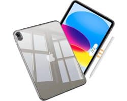 Slanke Transparante Beschermhoes voor iPad 11e Generatie 11 Inch en 10e Generatie 10.9 Inch - Transparant Grijs