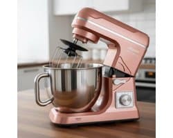 Arzum Crust Mix Duo Stand Mixer AR1129-1000 | Sunset - 1000W - 5 liter - 6 snelheden - pulsestand - rood