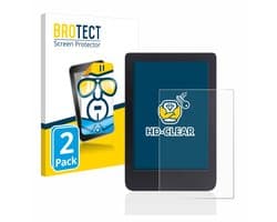 BROTECT - Screenprotector voor Tolino Shine 3 - Folie Beschermfolie transparant 2 Stuks
