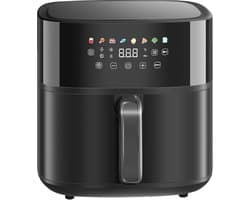 Grote heteluchtfriteuse 8L met 8 programma's en 1700W - Gezond Frituren
