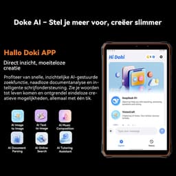 Tablet Blackview Active 5 - 24GB RAM - 128GB ROM - 8,68 inch - Android 15 - 6600mAh - BT 5,2 - Dual SIM 4G - IP68/IP69K - GPS - OTG - NFC - Zwart — thumbnail 3