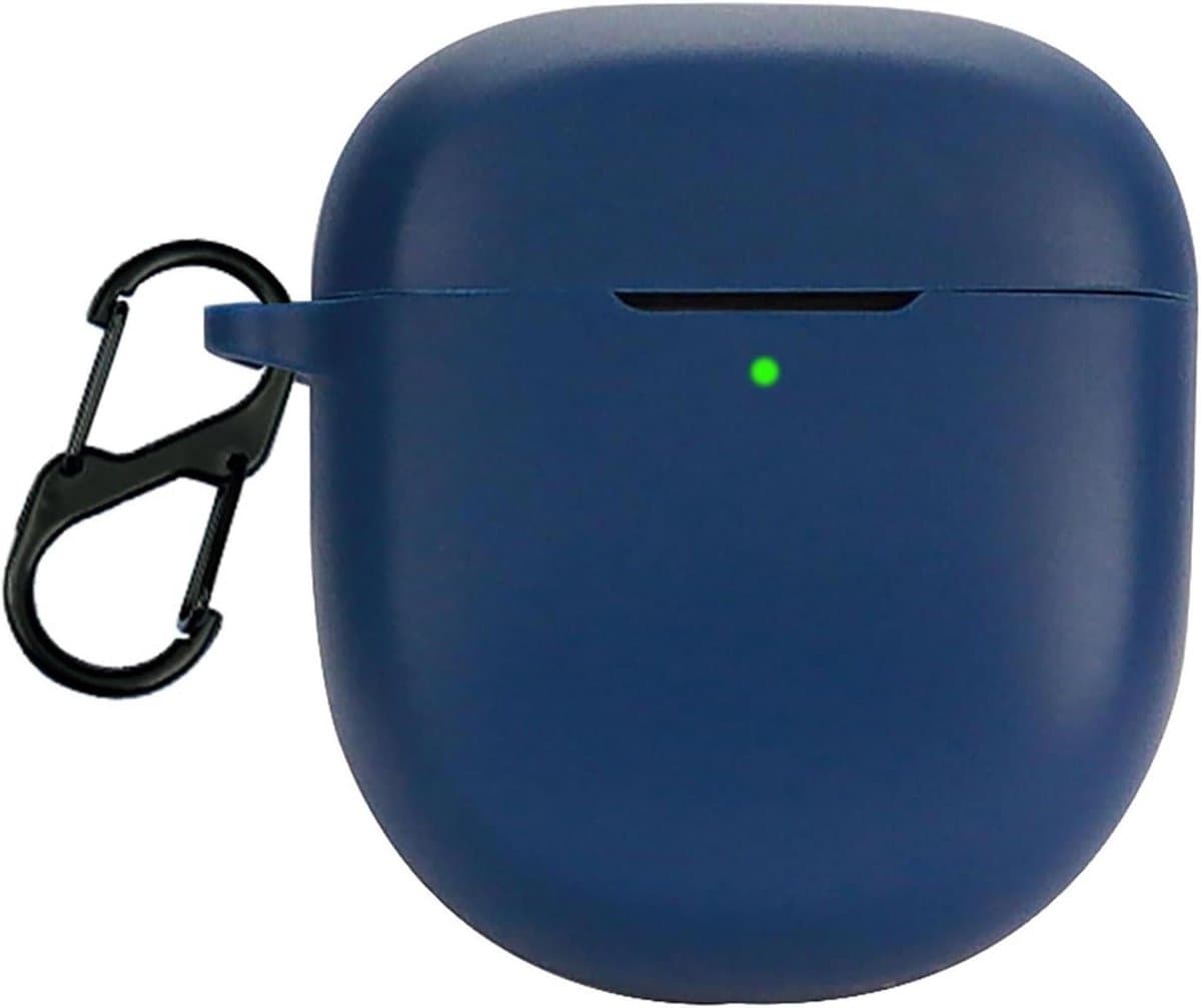 Beschermhoes voor hoofdtelefoon met ruisonderdrukking - Stootvaste cover - Donkerblauw - Ultradun - Geurloos - Geschikt voor Bose QuietComfort Ultra II 2025 - Siliconen hoes — afbeelding 1