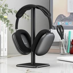 Universele Koptelefoon Standaard - Metalen Headset Houder met Antislip Basis — thumbnail 2