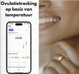 Focus® S2 Smart Ring - Mat Goud - Maat 10 - Hartslag - Menstruatiecyclus - Slaap Monitor - Slimme Ring - Sport Prestatie - Stappenteller -IP68 Waterdicht - O2 Meting - Dames - Heren - Wearables - Oplaad Case - beschermring — thumbnail 5