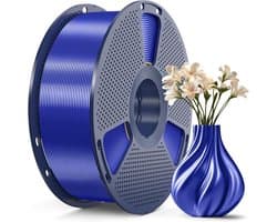 Zijde PLA+ 3D-printerfilament 1.75mm Donkerpaars - Zijdeglans Matte Afwerking - Hoge Maatnauwkeurigheid