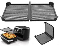 Airfryer spatscherm, spatscherm, siliconen beschermingsnet voor Ninja AF500, vervangend onderdeel beschermen verwarmingsspoel en ventilator (1 stuk, AF500)