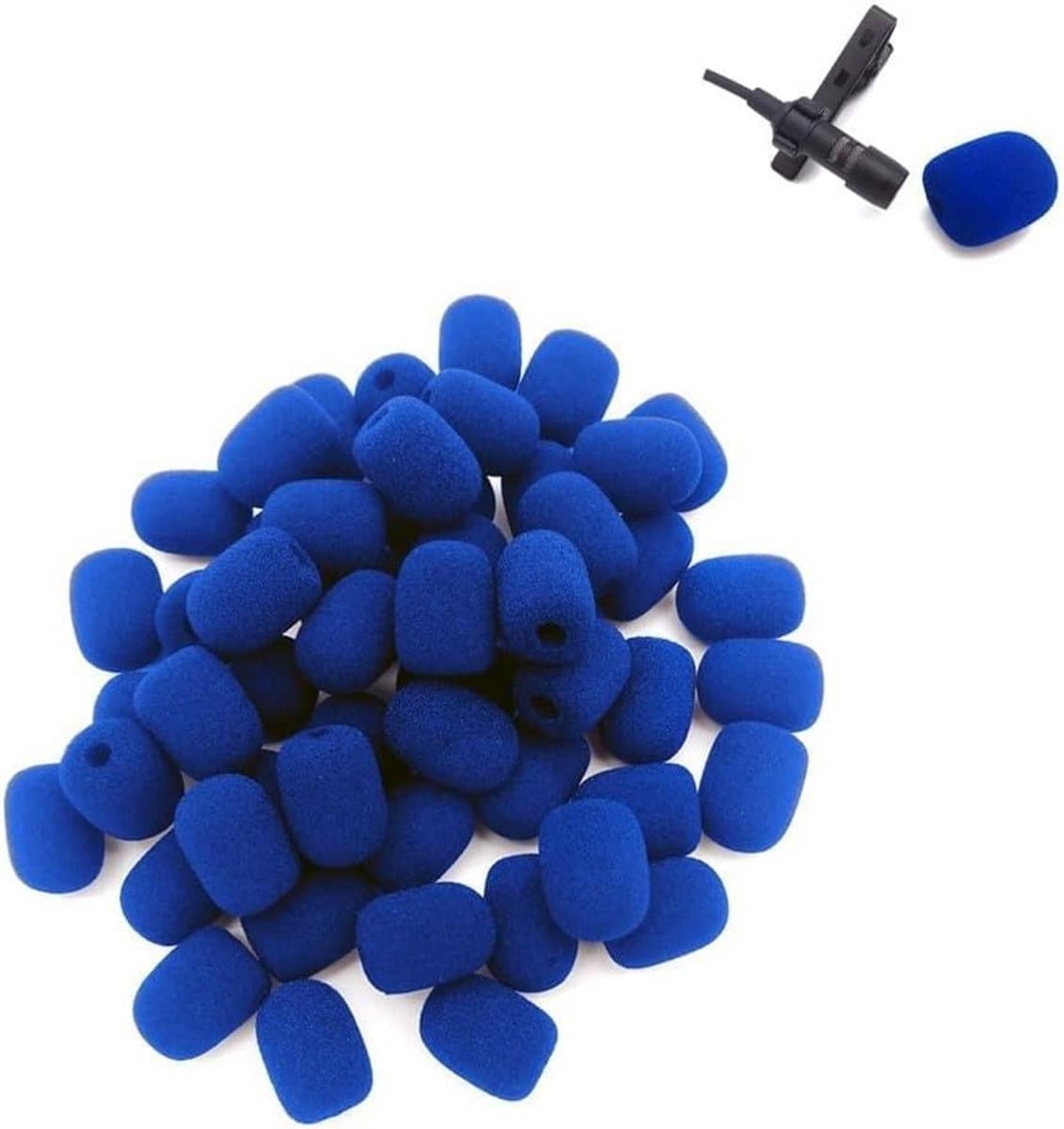10 Stuks Vervangende Schuim Covers voor Headset Microfoon — afbeelding 1