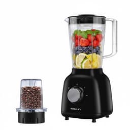 Sokany, Multifunctionele Blender Mixer 2-in-1 500W 1.6L met Maalmolen, Zwart — thumbnail 2