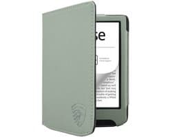 Luxe Hoesje Geschikt voor Pocketbook Verse Pro Color Hoes Cover Agave Green Blue