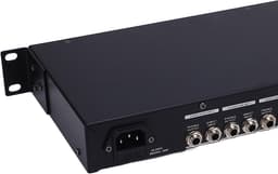 Hoofdtelefoon Versterker - Stereo Distributor - Studio Opnames - 8 Kanaals Onafhankelijk - 19 Inch Rackformaat - Zilver — thumbnail 4